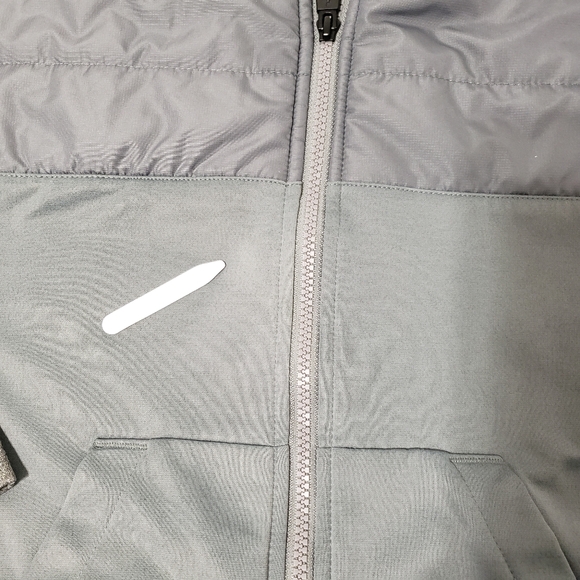 Jordan Brand Nike Hoodie Jacket Boy's xl silver and gray - Picture 6 of 8
